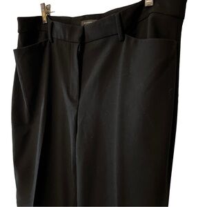 Nordstrom Halogen Women’s High Rise Dress Trouser Pants Black size 14 career